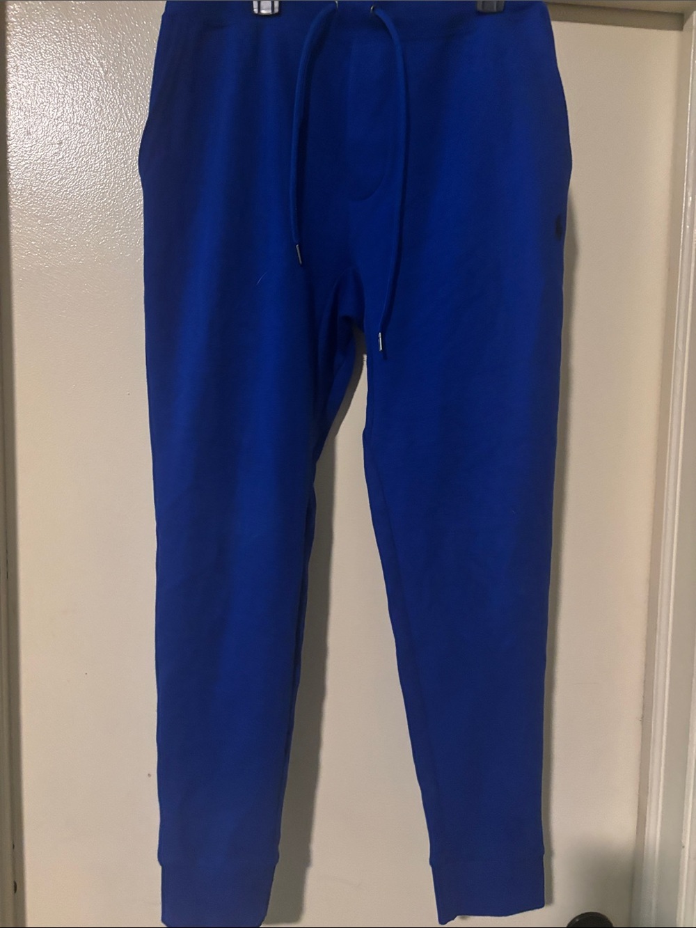 Men's Blue Jogger Sweatpants - Casual Drawstring Tapered Fit POLO RALPH LAUREN